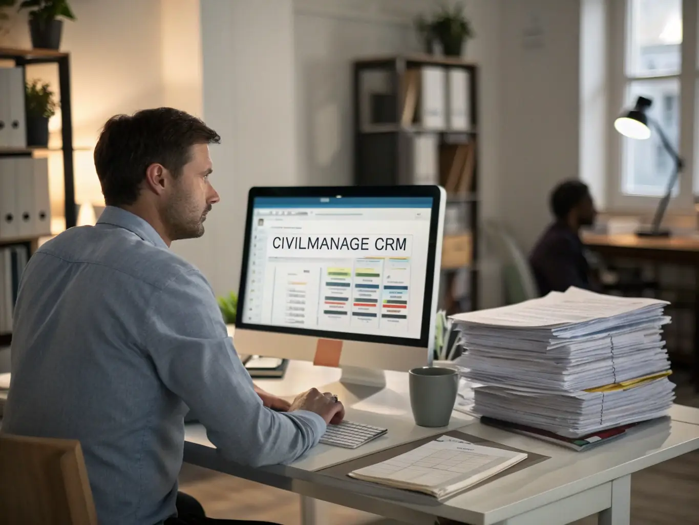 A professional using a ServiceNow dashboard to manage incident tickets, highlighting the incident management capabilities offered by DigiOnez.