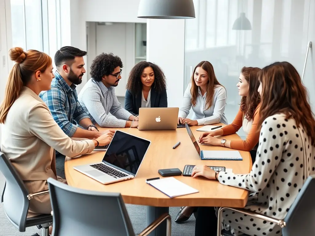 A professional team collaborating closely on a ServiceNow implementation project, showcasing DigiOnez's commitment to client partnership and successful project delivery.