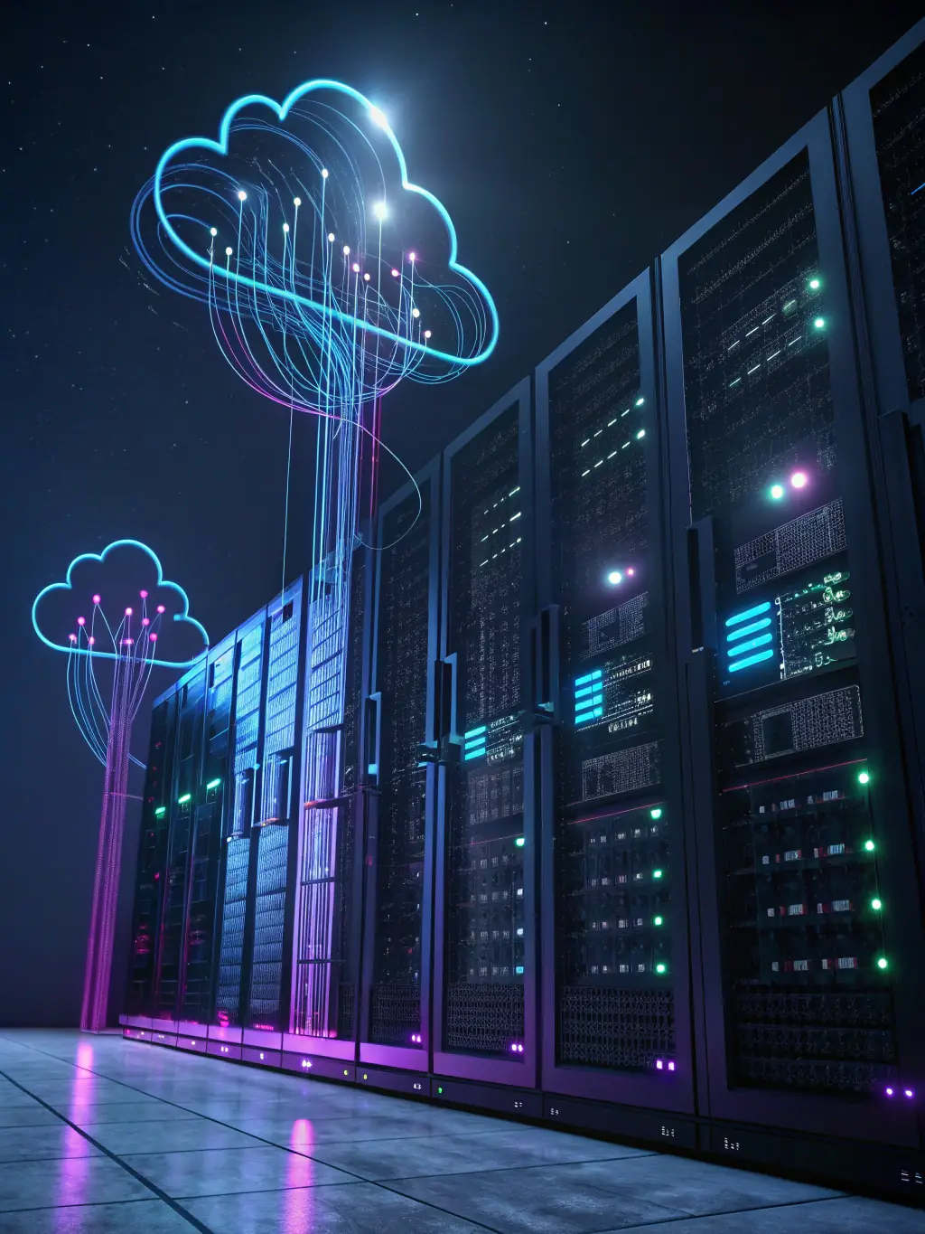 A clean, professional image depicting interconnected systems, symbolizing seamless system integration services provided by DigiOnez.