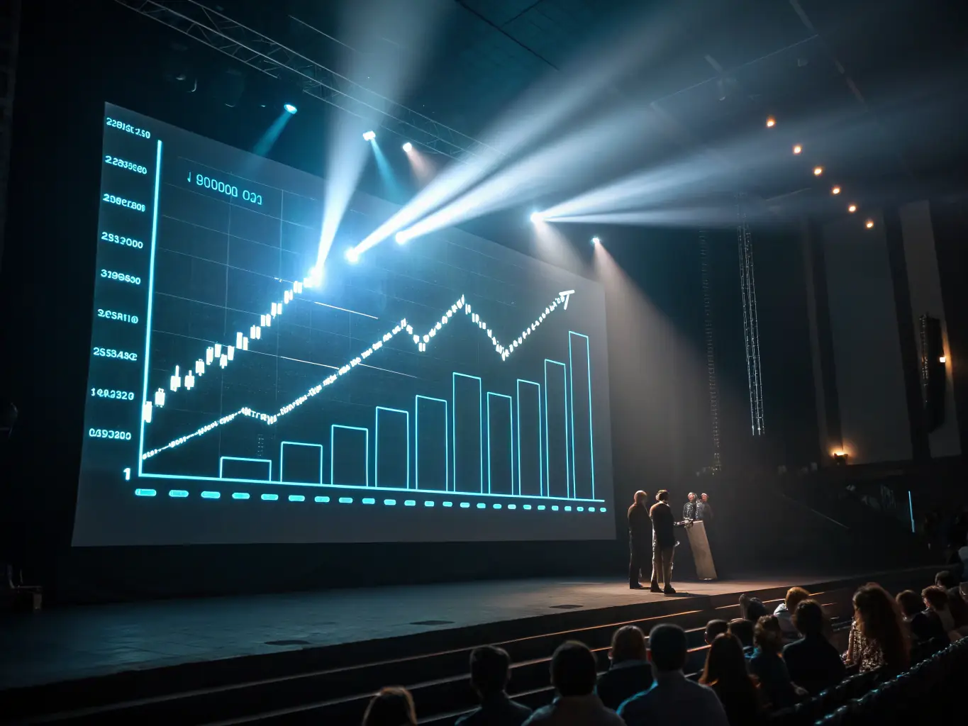 A graph showcasing the ROI and efficiency gains achieved by DigiOnez clients through ServiceNow implementations, emphasizing the value and tangible results delivered.